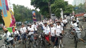 Sambut Sumpah Pemuda, DPP KNPI Gelar Fun Bike