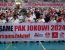 Relawan se-Provinsi Riau Gaungkan Joom Kite Besame Pak Jokowi 2024