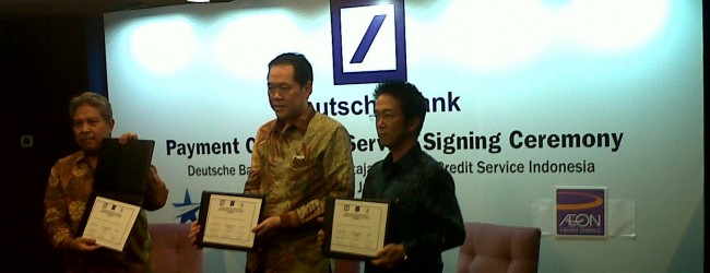 Deutsche Bank Hadirkan Inovasi Jasa Layanan Pengumpulan Pembayaran Jaringan Toserba