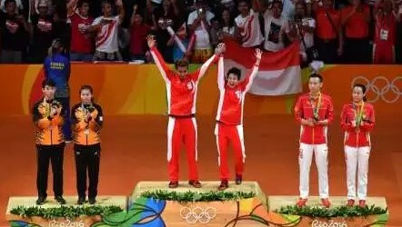 Pasangan Ganda Owi Butet Raih Emas Pertama Olimpiade Brasil