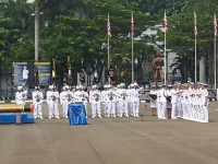 Pangarmabar Pimpin Sertijab Komandan Jajaran Koarmabar