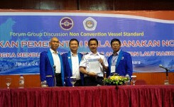 INSA Bersama CAAIP Selenggarakan FGD Non Convention Vessel Standard