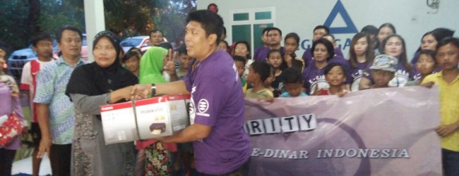 CWT Indonesia dan e – Dinar Kunjungi RPTRA Rawa Badak