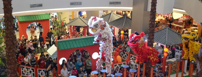 Serunya Oriental Chicken Farm dalam Perayaan Imlek di Tangcity Mall