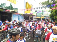 STMIK NusaMandiri Sukses Gelar Color Fun Bike 2017 di Jakarta