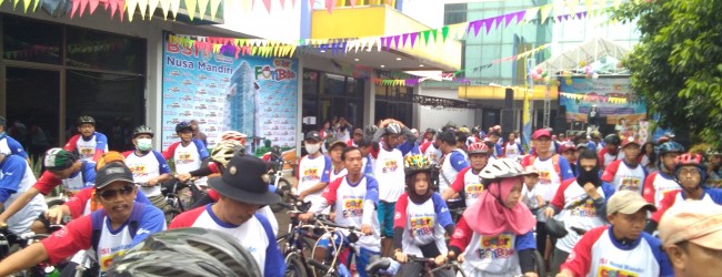 STMIK NusaMandiri Sukses Gelar Color Fun Bike 2017 di Jakarta