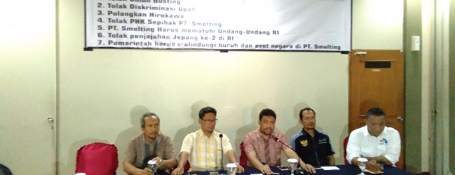 PT Smelting Sebagai Smelter Dianggap Melanggar Undang-Undang