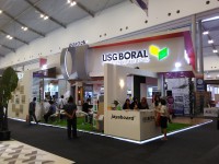 Jayaboard Kenalkan Gipsum Panel Papertouch di IndoBuildTech 2017