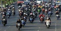Jalur Karawang Dipenuhi Pemudik Motor