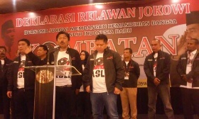 KOMBATAN Mengadakan Deklarasi Untuk Mendukung Pencapresan Jokowi