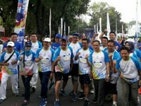 Ratusan Peserta Ikuti Peruri Run to The Sky