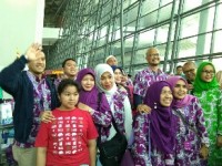Jamaah Haji Khusus Patuna Tiba di Tanah Air