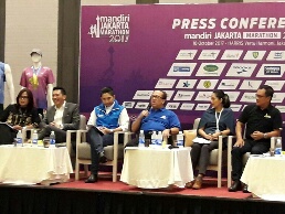 Eksistensi Mandiri Jakarta Marathon 2017 Jadi Ajang Lomba Marathon Dunia