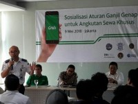 Grab Gelar Sosialisasi Aturan Ganjil Genap untuk Angkutan Sewa Khusus (ASK) Bagi Mitra Pengemudinya
