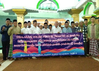 Jaga Kerukunan Umat, Tolak Politisasi Masjid