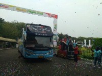 Alfamart Berangkatkan Ribuan Warga Peserta Mudik Asyik 2018