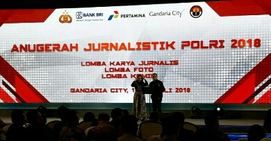 POLRI Gandeng BRI Gelar Anugrah Jurnalistik POLRI 2018