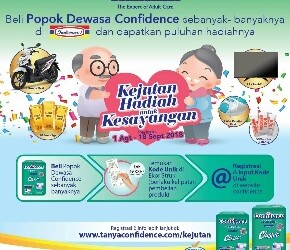 Confidence Hadirkan Program ‘Kejutan Hadiah untuk Kesayangan’