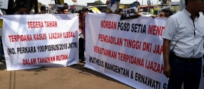 Perwakilan Korban Ijazah Palsu STT Setia Tuntut Terpidana Segera Ditahan