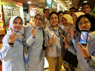 Relawan #GerakanRabuBiru Dukung Prabowo Subianto