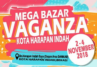 Mega Bazar Vaganza Hadir di Kota Harapan Indah