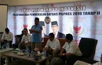 BPN Berpesan Relawan Prabowo-Sandi Jangan Terbawa Isu Negatif Jelang Pilpres