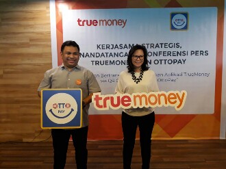 TrueMoney Beri Kemudahan Bertransaksi di Merchant OttoPay Via QR Code