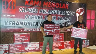 PENA 98 Tidak Ingin Capres Penoda HAM