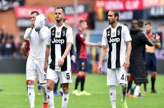Juve di Tekuk Genoa, Inter Bungkam AC Milan