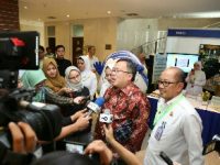 Kepala Badan Meteorologi, Klimatologi, dan Geofisika (BMKG), Dwikorita Karnawati, saat Rapat Koordinasi Nasional (RAKORNAS) dan Rapat Koordinasi Pengembangan Nasional (RAKORBANGNAS) di Auditorium BMKG, Jakarta