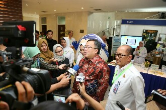 Kepala Badan Meteorologi, Klimatologi, dan Geofisika (BMKG), Dwikorita Karnawati, saat Rapat Koordinasi Nasional (RAKORNAS) dan Rapat Koordinasi Pengembangan Nasional (RAKORBANGNAS) di Auditorium BMKG, Jakarta