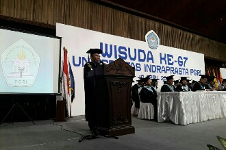 Wisuda Ke 67, Unindra Memulai Program Untuk Studi Lanjut Para Dosen