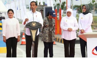 Inginkan Ekonomi Laju, Jokowi Resmikan Tol Pasuruan-Probolinggo