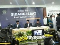 Sidang Isbat, Kemenag: 1 Syawal 1440 H Jatuh Pada Hari Rabu