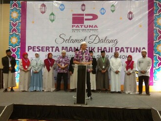 Tingkatkan Pelayanan, Patuna Gelar Manasik Haji