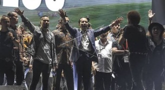 Baru Dilantik, Jokowi Hadir di Konser Musik Untuk Republik