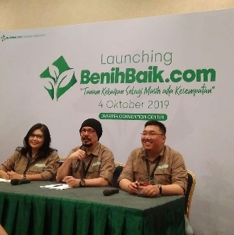 Pagelaran IdeaFest 2019, BenihBaik.com Resmi di Luncurkan