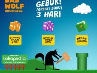 Bazar Buku Online Big Bad Wolf Eksklusif di Tokopedia Kembali Digelar