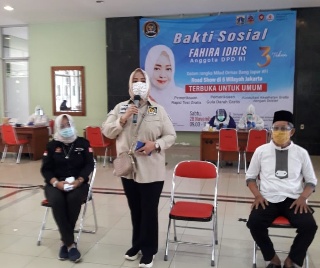 Fahira Idris Gelar Rangkaian Kegiatan Bakti Sosial