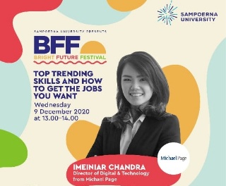 Bright Future Festival, Kunci Dapatkan Pekerjaan Impian dengan Tren Sepuluh Keterampilan Paling Dicari Di 2021