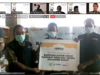 Ketua BPKH Anggito Abimanyu Resmikan Dapur Umum di Sulbar Bersama Lazismu