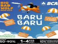 Big Bad Wolf Online Sale Hadir Eksklusif di Tokopedia