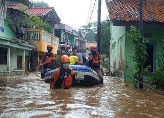 Banjir di Jakarta akibat Cuaca Ekstrem