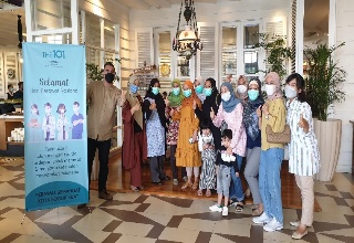 Hari Perawat Nasional, THE 1O1 Bogor Ajak Tenaga Kesehatan Kota Bogor Makan Gratis