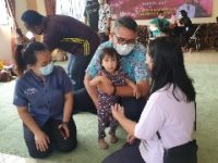 THE 101 Bogor Suryakancana Dukung Program Pemerintah dengan Memberikan 101 Boks Susu untuk Balita Kurang Gizi di Kota Bogor