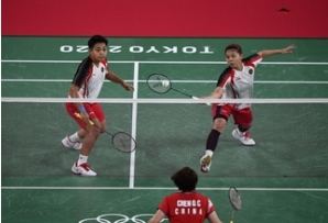 Ganda Putri Indonesia Raih Medali Emas Pertama Olimpiade Tokyo