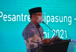 Ridwan Kamil Dampingi Wapres RI Resmikan BLK Komunitas dan Bank Wakaf Mikro