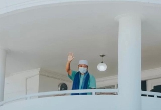 Positif COVID-19, Pak Uu Jalani Isolasi Mandiri di Rumah Dinas
