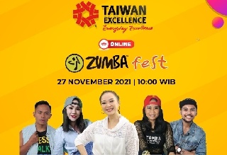 Taiwan Excellence Zumba®Fest Online Kembali Digelar