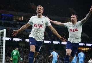 Tottenham Bungkam Manchester City 3-2 di Etihad